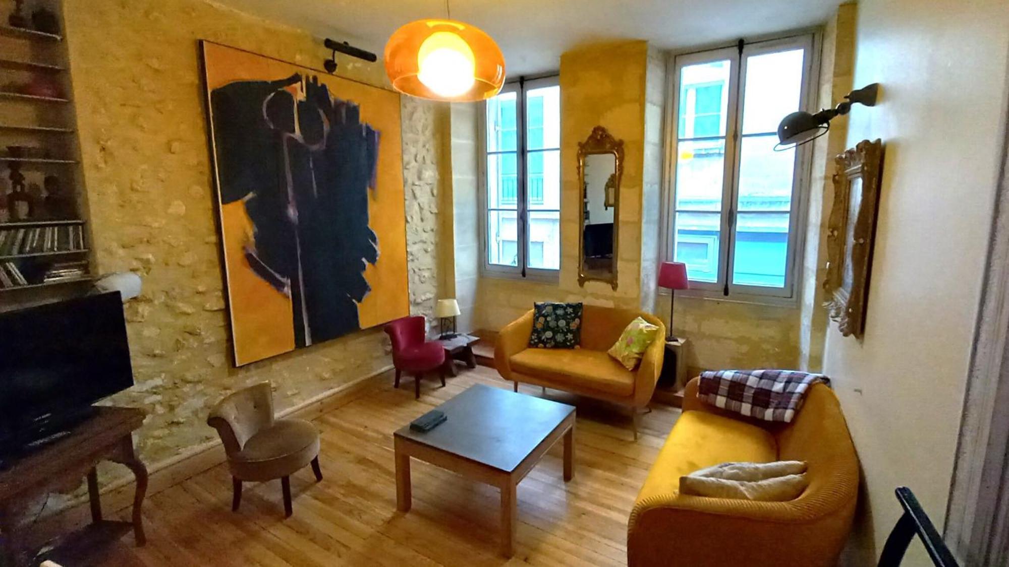 Burdigala Homes - Appart Du Vieux Marche Bordeaux Rom bilde